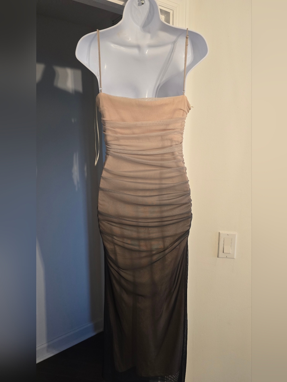 Zara sheer and tulle slip dress - Size Medium - Picture 6 of 12